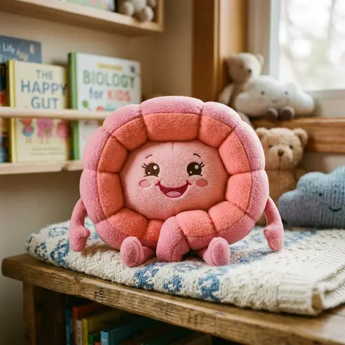 Happy Intestine Doll - Fun & Cute Decor