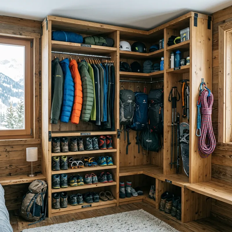 Mountain Gear Wardrobe - Compact & Functional Storage