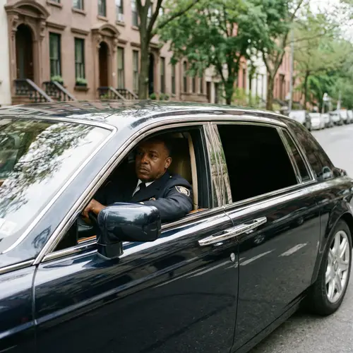 Luxury Saloon Car with Security Officer | Opulent and Elite