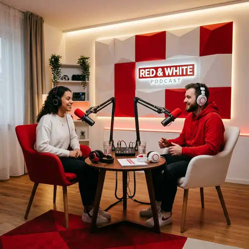 Sleek Modern Podcast Studio Design