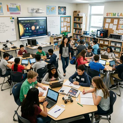 Tech-Driven Classroom for Enhanced Learning