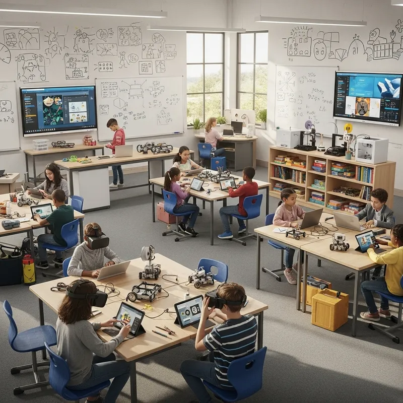 Tech-Driven Classroom for Enhanced Learning