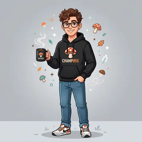 Champirix: Stylish Gentleman Vector Illustration