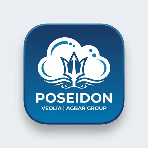 Salesforce App Icon Design for POSEIDON
