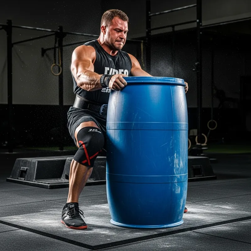 Atlas Stone Lift by Strong Athlete - Action Photography