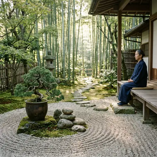 Serene Asian Zen Garden for Inner Harmony