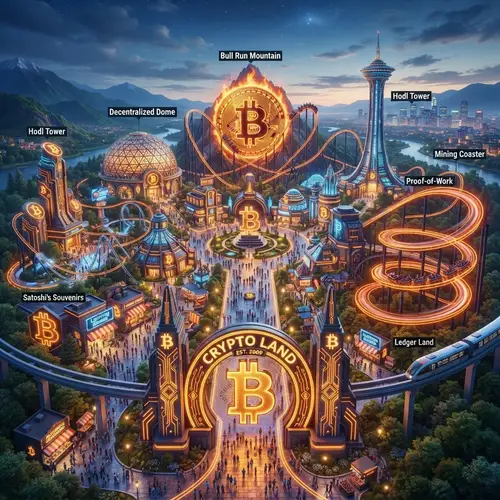 Epic Cryptocurrency Theme Park: A Unique Experience