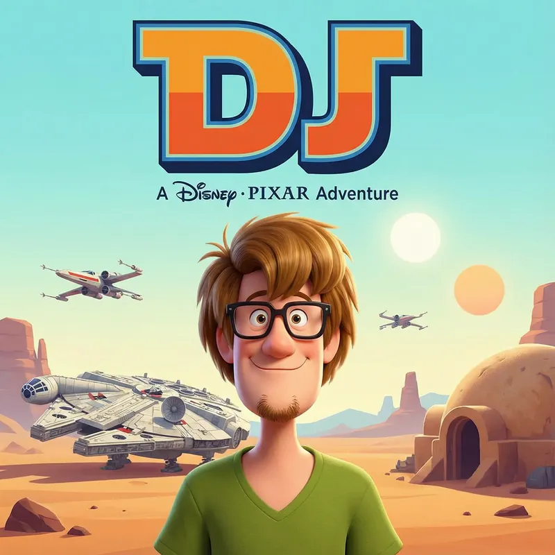 DJ: A Disney Pixar Adventure with Shaggy