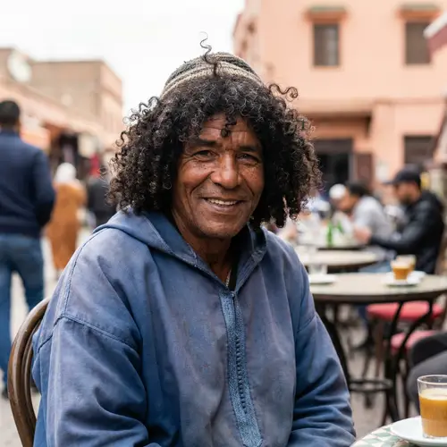 Meet Akram: The Moroccan Man with Remarkable Curly Hair