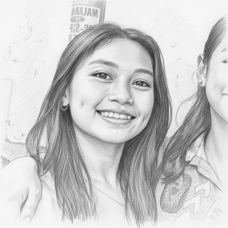 Hyper Realistic Black & White Pencil Sketch Portraits