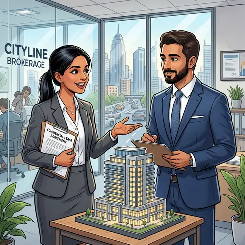 Professional Leasing Broker at Work | Real Estate Lease Experts