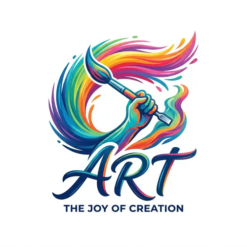 Vibrant Art Logo Design | Capture Creativity