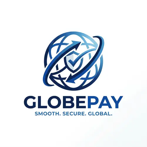Global Payment Processing Logo Design Inspired by Visa USA
