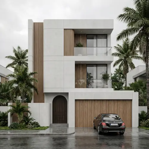 Contemporary Three-Story Villa Design Concepts