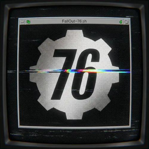 Retro Hacker Aesthetic: FallOut-76.sh Desktop