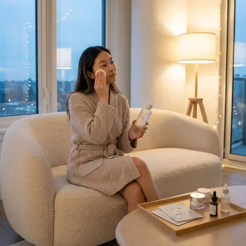 Comprehensive Skincare Routine for East Asian Woman | Evening Beauty Regime