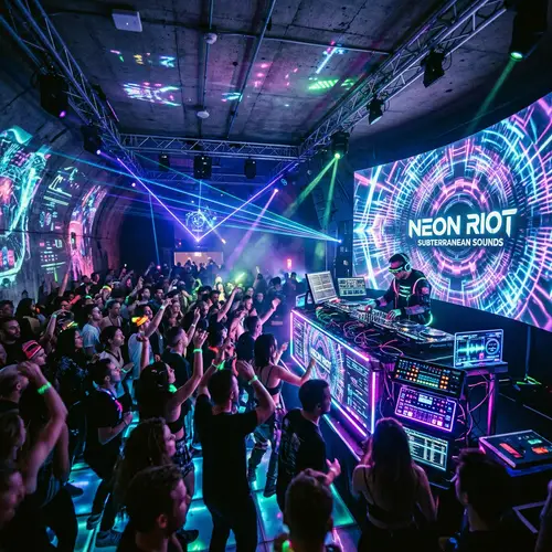 Futuristic Underground Club: Immersive Technology-Music Fusion