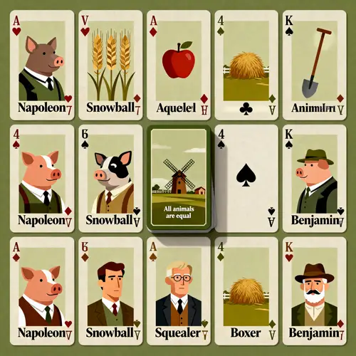 Animal Farm Playing Cards Deck