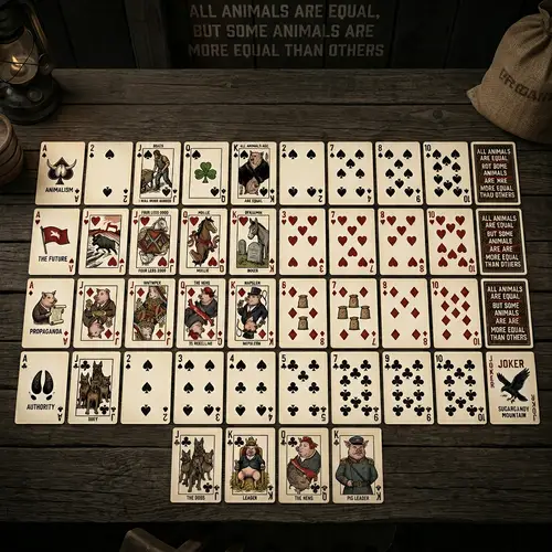 Animal Farm Playing Cards Deck