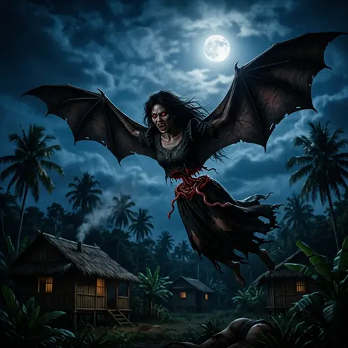 Manananggal: Philippine Folklore Creature in Horror Film Culture