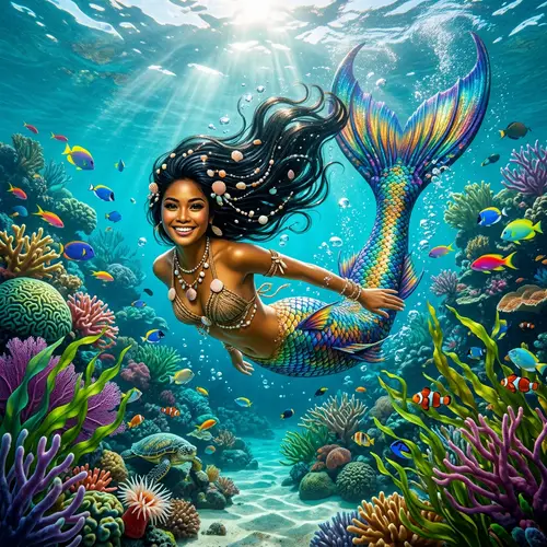Enchanting Mermaid in Filipino Folklore