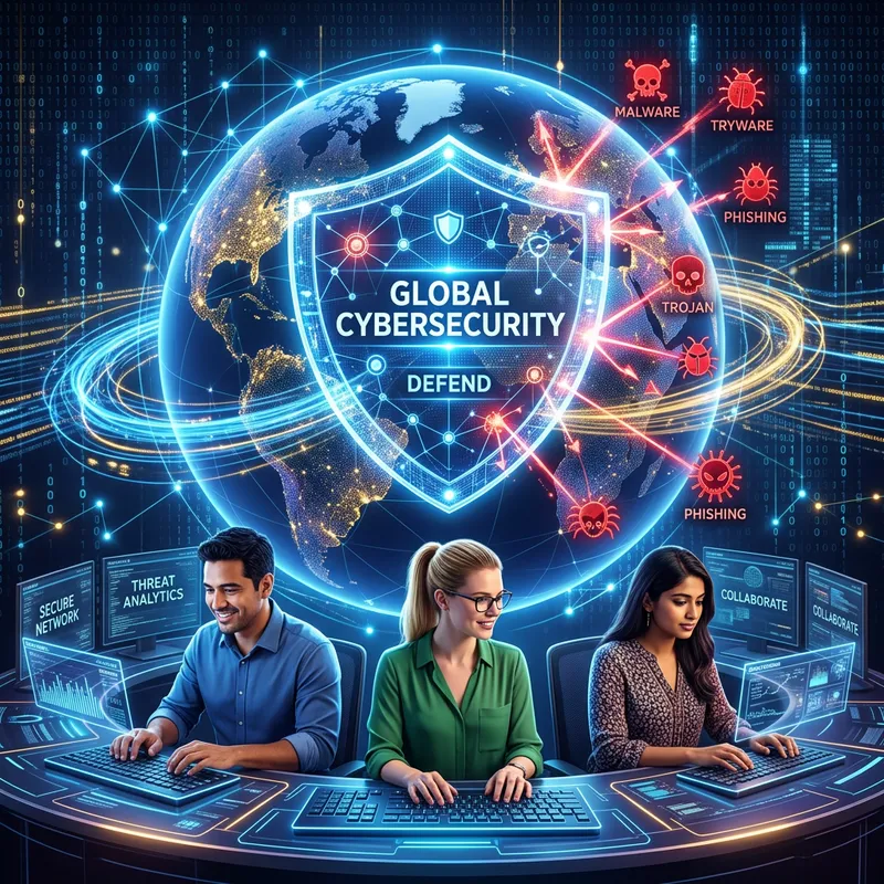 Global Cybersecurity and Antivirus Protection Global Cybersecurity and Antivirus Protection