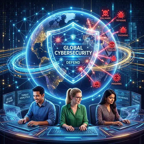Global Cybersecurity | Antivirus Defending the World