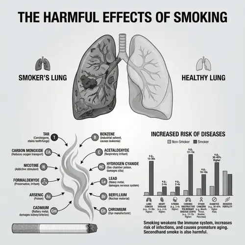 Health Risks of Smoking Infographic: Statistics and Facts