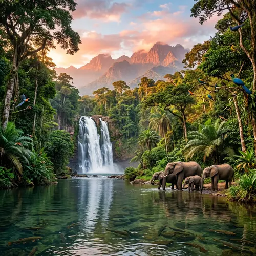 Vibrant Landscapes of Democratic Republic of Congo