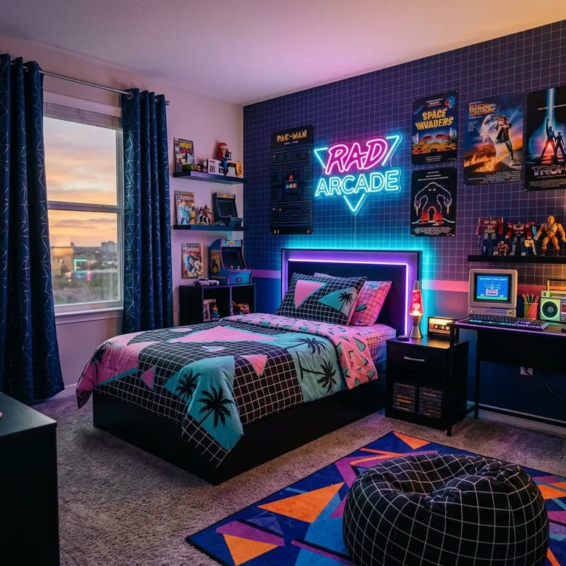 Beautiful Retrowave Kids Room Design Ideas Beautiful Retrowave Kids Room Design Ideas