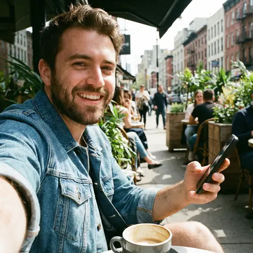 Generate a Selfie of a Man - High Quality Images