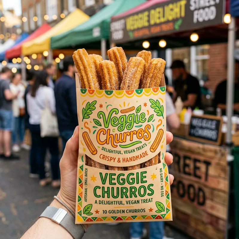 Veggie Churros: Crave-Worthy and Vegan Treats