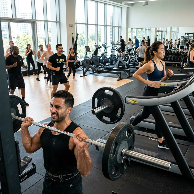 Complete Gym Workout: Strength, Cardio & Aerobics