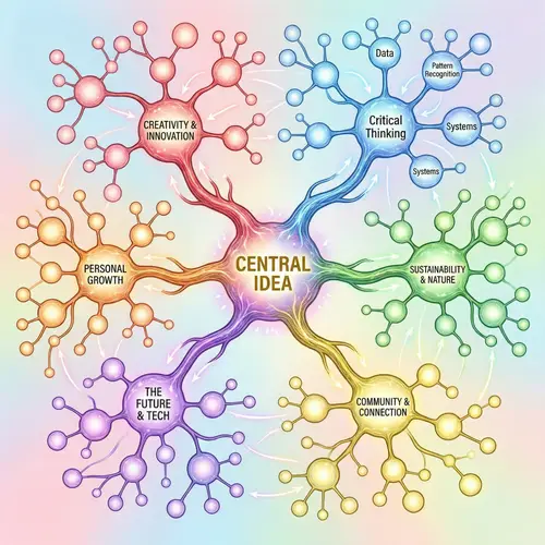 Creative Visual Mind Maps for Ideas & Topics