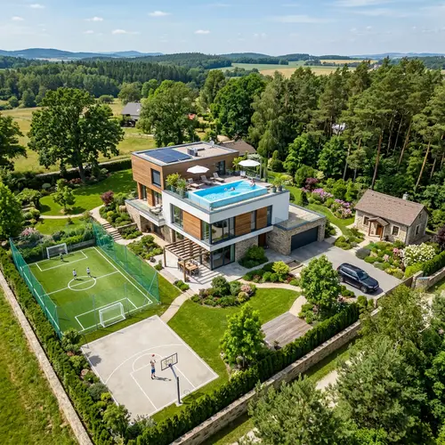 Dream 250m2 House with Sports Facilities & Garden