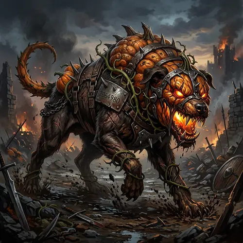 Pumpkin War Hound Hybrid: A Unique Creature