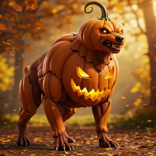 Pumpkin War Hound Hybrid: A Unique Creature