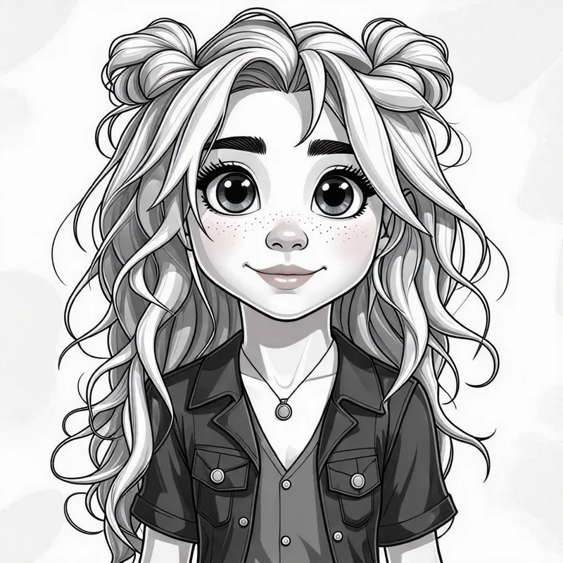 Cute Coloring Page of To. Sawyer Full Body Cute Coloring Page of To. Sawyer Full Body