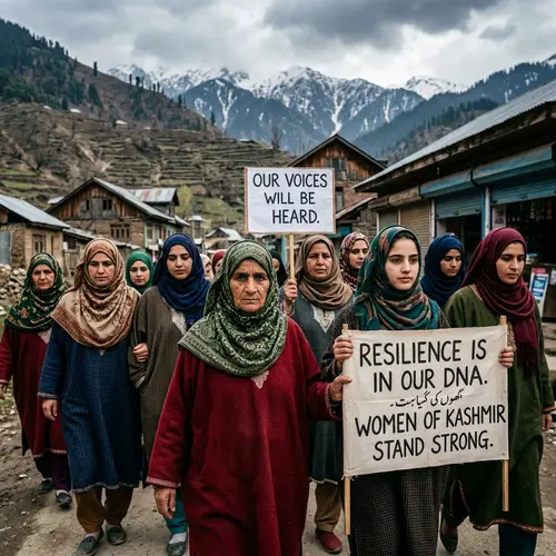 Kashmiri Women's Resilience: Hijabs as Symbols of Strength