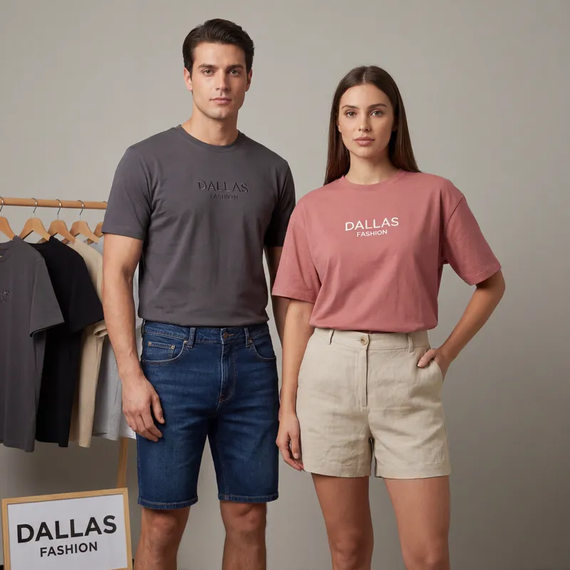 Dallas Fashion: Premium T-Shirt & Shorts Collection
