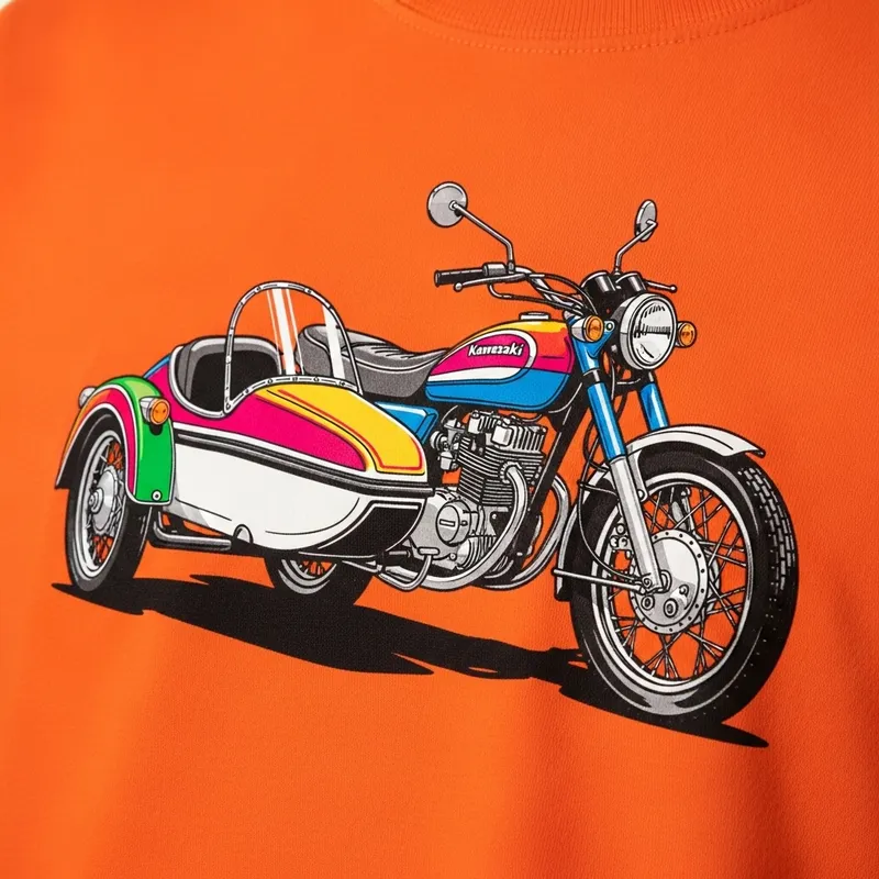 Kawasaki Barako 175 Orange T-Shirt Jersey