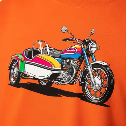 Kawasaki Barako 175 Orange T-Shirt Jersey