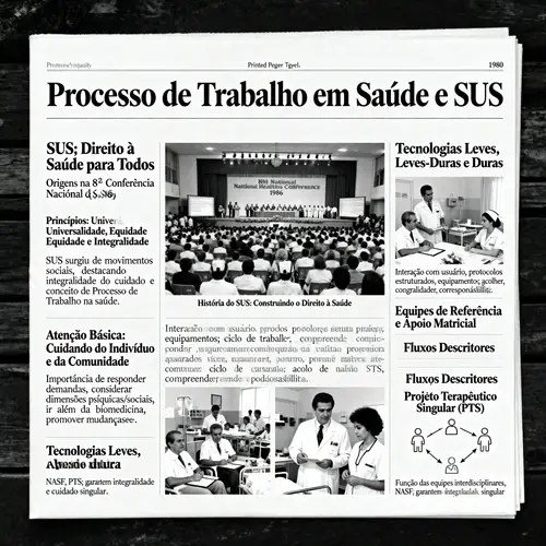 Historical Health Journal: SUS Work Process Insights