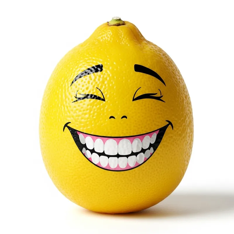 Smiling Lemon - Fun Citrus Decor