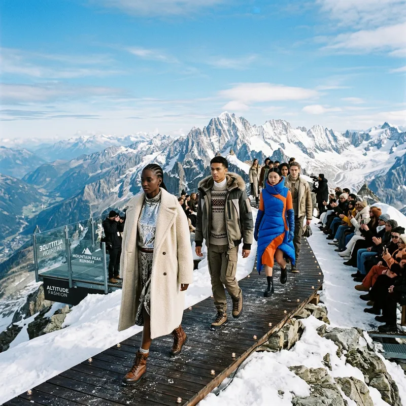 Altitude Fashion Trends | Mountain Runway Showcase