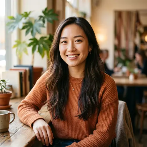 Beautiful Asian Woman Portrait