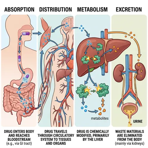 ADME of Drugs: Absorption, Distribution, Metabolism & Excretion