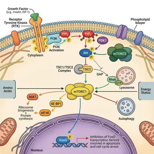 Pi3k/mTor/Akt Pathway: Cell Signaling Process