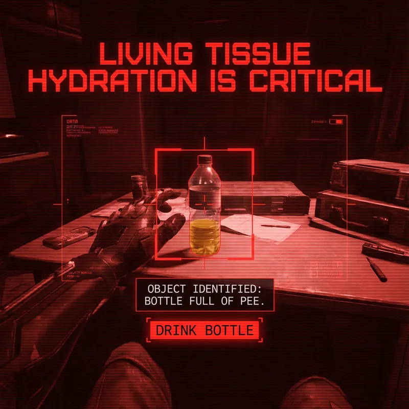 Hydration Insights: Living Tissue Needs Water