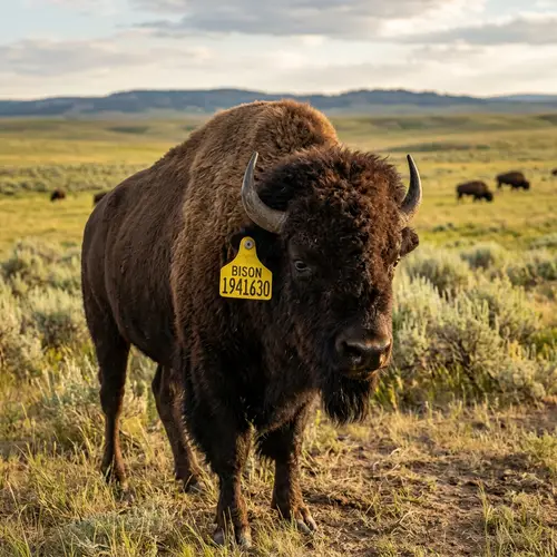 Bison: Majestic North American Wildlife